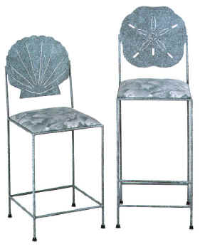 Sea Shells bar stools