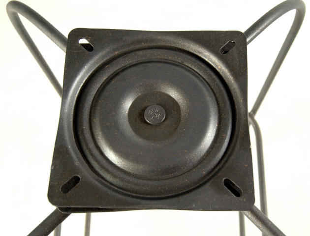 100 bar stool base frame top view