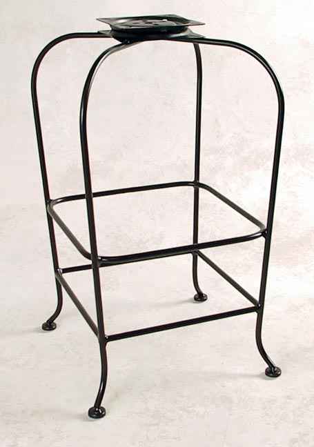 Metal bar stool shop base only