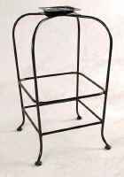 100 series wrought iron bar stool frame