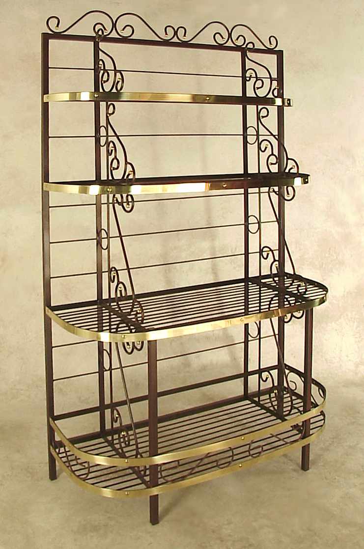 Wrought Iron Bakers Racks, Wholesale