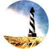 Cape Hateras Lighthouse art pattern