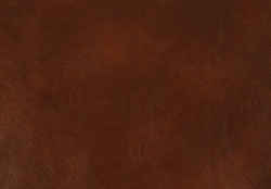 Brown waterproof faux leather fabric with fine grain  - Cowtown