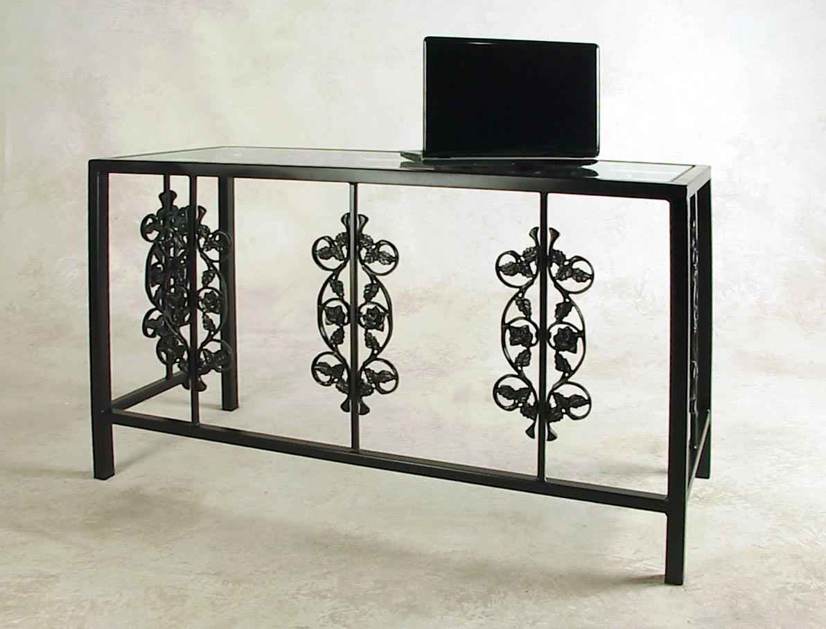 Wrought Iron Desks And Vanity Tables