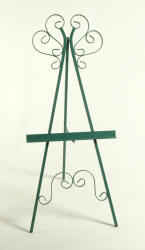 Easel in Jade Teal finish