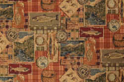 Gone Fishing fabric