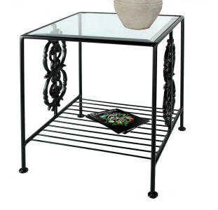 wrought iron night stand