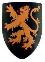 Rampant lion