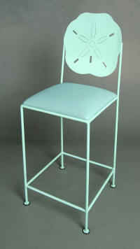 Sand Dollar Couinter Stool