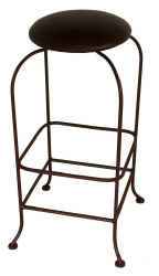 Backless Wrought Iron Bar Stool SW130