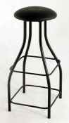 Backless extra tall swivel stool