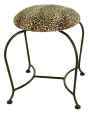 Swivel vanity stool