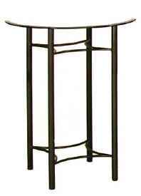 Wrought iron bistro table