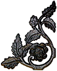 Wrought Iron Rose